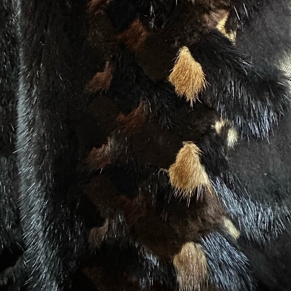 Very long mink coat from designer Dominic Ouzilleau (Lagerfeld, Chanel,…) - Picture 4 of 11